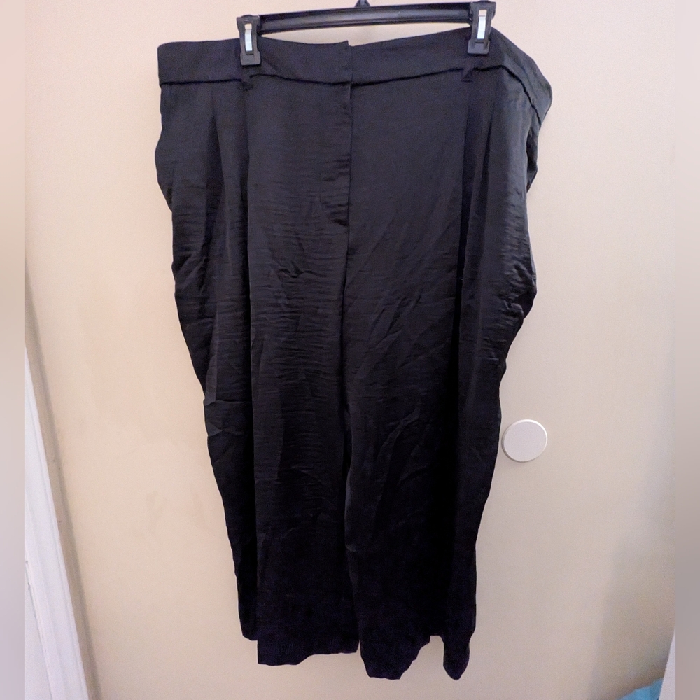 Simply Vera Vera Wang High Rise Wide Leg Pants SZ 26W